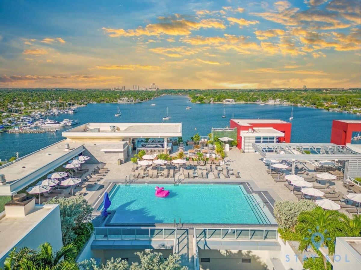 Ocean View - Balcony - Hollywood Beach Broad-Walk Bagian luar foto