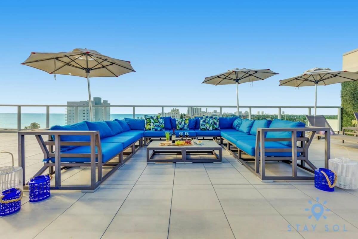 Ocean View - Balcony - Hollywood Beach Broad-Walk Bagian luar foto