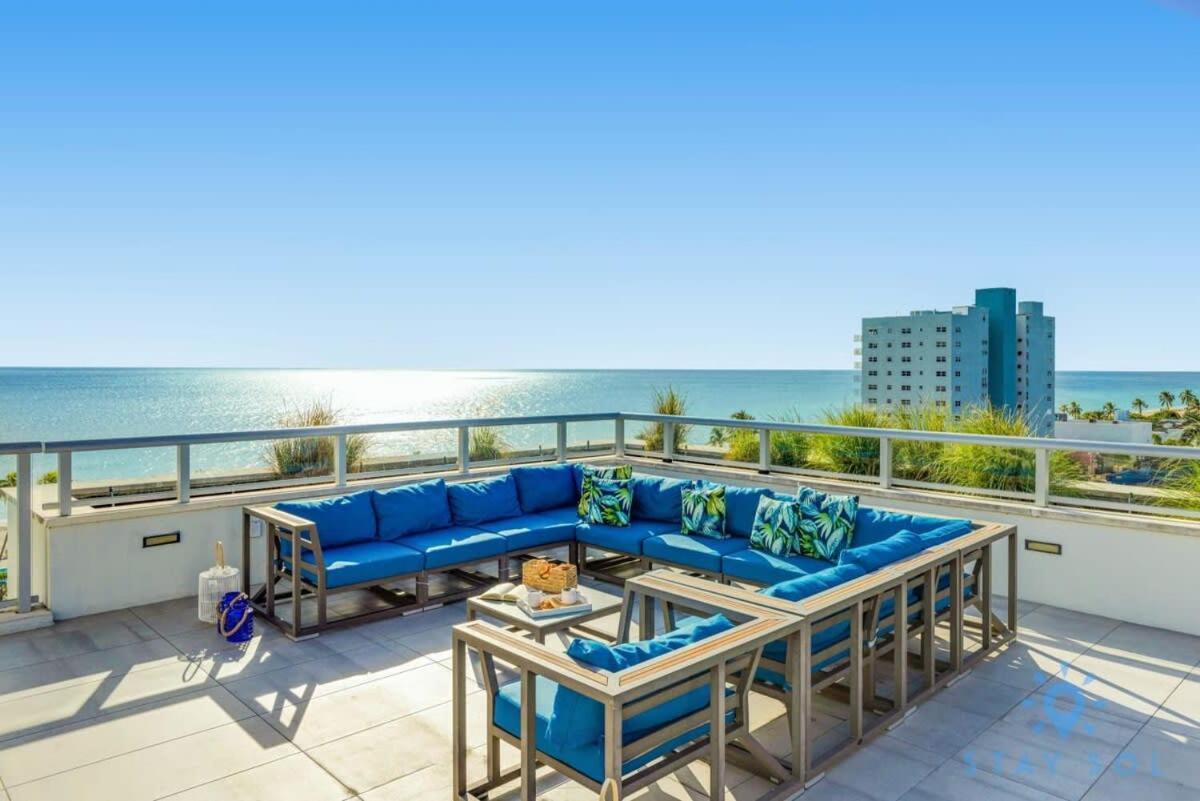 Ocean View - Balcony - Hollywood Beach Broad-Walk Bagian luar foto