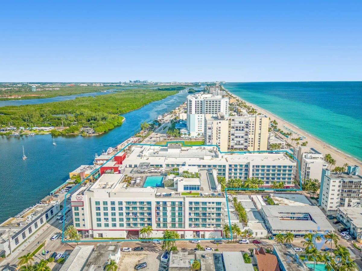 Ocean View - Balcony - Hollywood Beach Broad-Walk Bagian luar foto