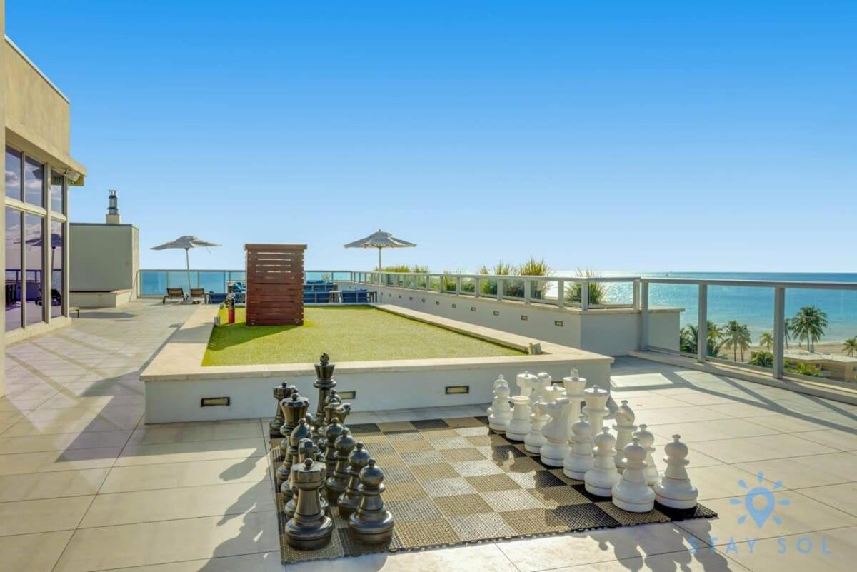Ocean View - Balcony - Hollywood Beach Broad-Walk Bagian luar foto