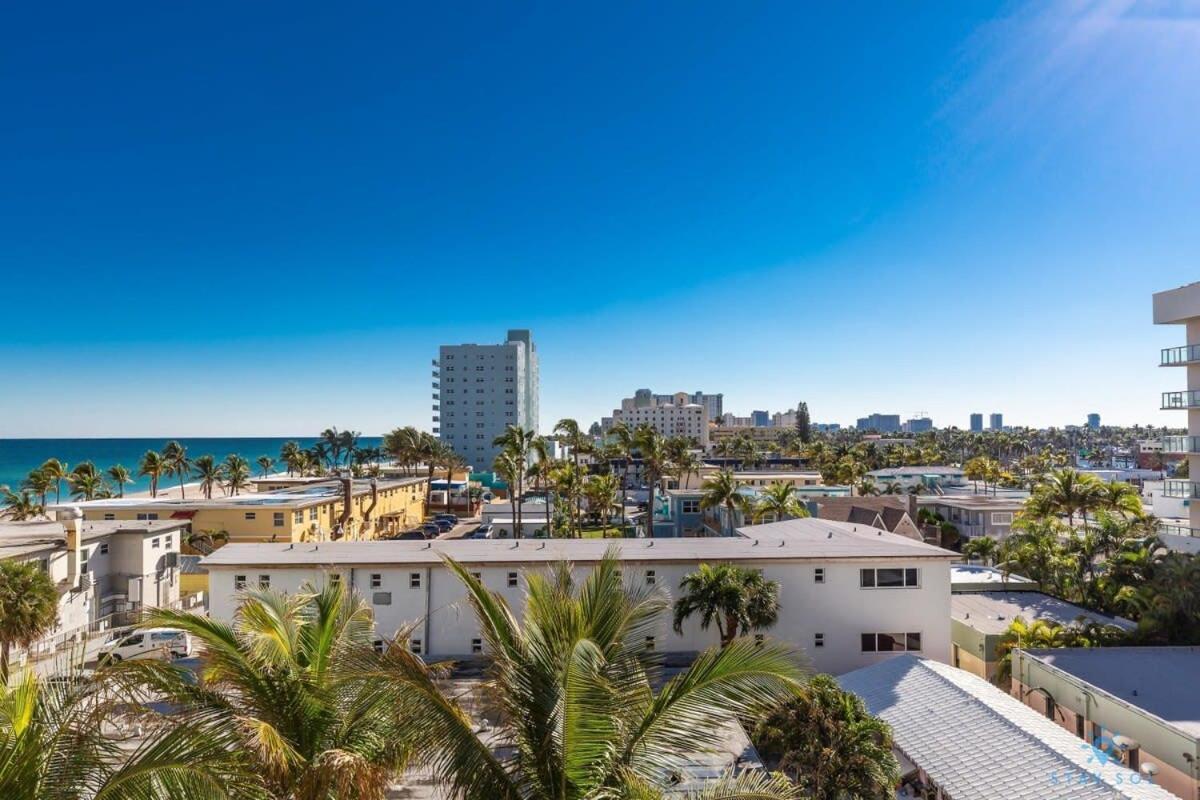 Ocean View - Balcony - Hollywood Beach Broad-Walk Bagian luar foto